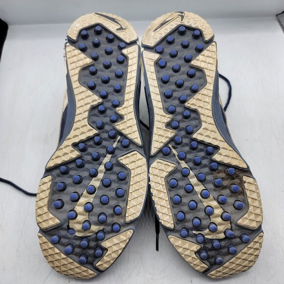 Nike Alpha Huarache Elite 2 Turf Mens 11 Baseball Cleats Blue CI2222-401 - Picture 7 of 15